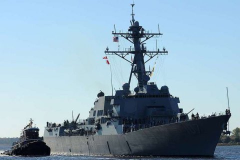Американский ракетный эсминец USS Gravely вошел в Балтийское море 