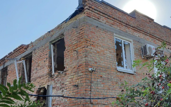 Росіяни вдарили по Нікополю дронами-камікадзе