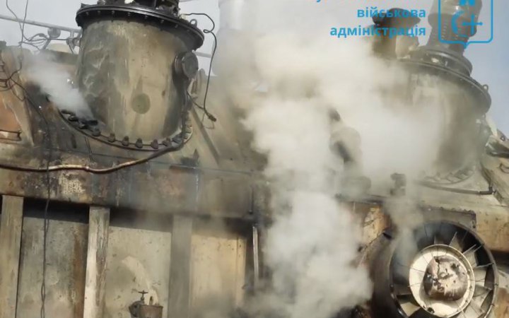 За три дні російські обстріли зруйнували на Сумщині три електростанції