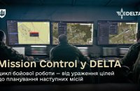 Міноборони: в українській системі DELTA зафіксували понад 3 млн місій з ураження ворожих цілей