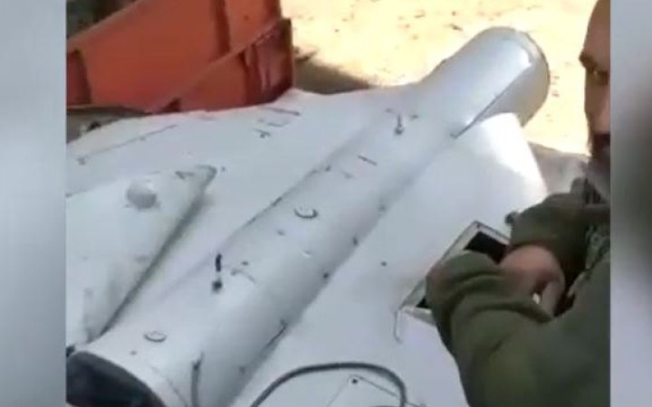 Бійці 28 бригади приземлили іранський БпЛА окупантів з мінімальними пошкодженнями