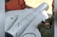 Бійці 28 бригади приземлили іранський БпЛА окупантів з мінімальними пошкодженнями