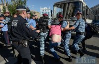 Пятерых "свободовцев" до сих пор держат в райотделе