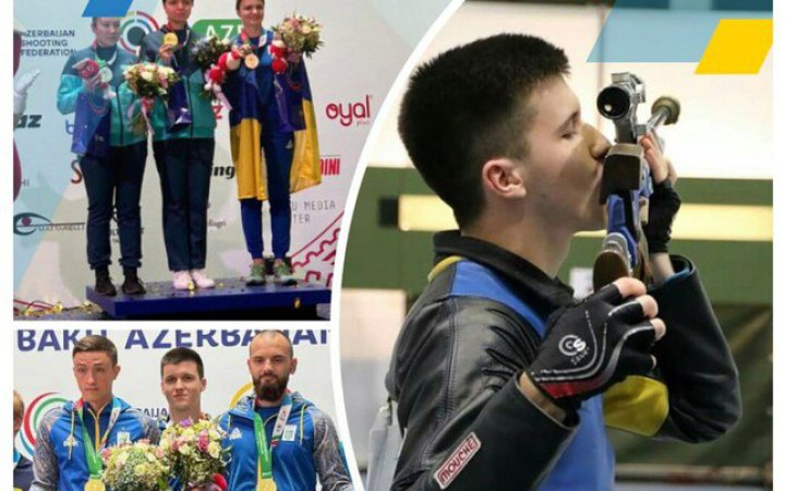 Три "золота" та "бронзу" за один день взяли українці на ЧС-2023 з кульової стрільби