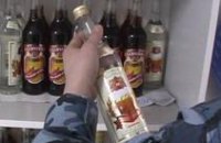 В Днепропетровске незаконно продавались элитные спиртные напитки