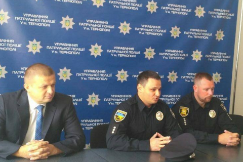 В Тернополе сменился начальник патрульной полиции