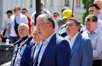 Партия Гриценко представила свой список на выборы в Раду