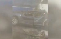 Пилова буря призвела до великого ДТП на трасі Київ - Ковель