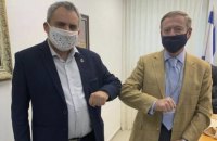 Посол України в Ізраїлі обговорив з міністром Елькіним взаємодію країн у торговельно-економічній сфері