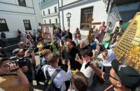 Представники московського патріархату завадили комісії опечатати вивільнені корпуси Києво-Печерської лаври (оновлено)