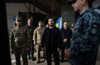 Зеленський на Одещині провів нараду із командуванням ВМС щодо безпеки півдня