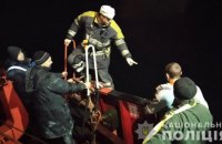В Запорожье произошел пожар на грузовом судне, пострадал механик