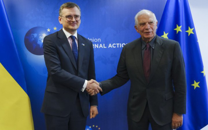Боррель на пресконференції з Дмитром Кулебою: Я не бачу серед країн-членів ЄС ознак втоми від війни в Україні