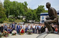 "Динамо" почтило память Валерия Лобановского 