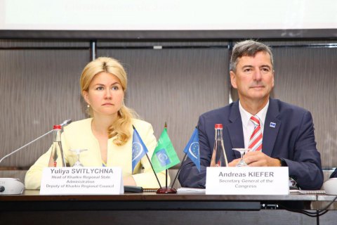 Європейці пообіцяли голові ХОДА Світличній підтримку в просуванні реформ