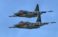У Ростовській області Росії розбився штурмовик Су-25, пілот загинув