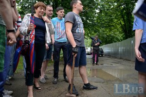 Застройщик подал в суд на защитников Батыевой горы в Киеве