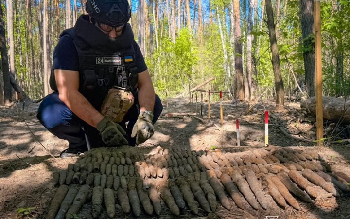 На Чернігівщині влучили та знищили 210 артснарядів калібру 23 мм