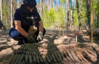 На Чернігівщині влучили та знищили 210 артснарядів калібру 23 мм
