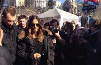 На Майдан приїхав актор, який підтримав Україну на церемонії "Оскар"