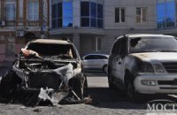 В Полтавской области сожгли автомобиль чиновника мэрии