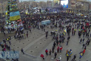 ​Ночь на Майдане прошла спокойно