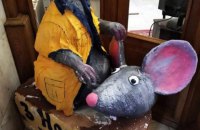 В Кропивницком хулиганы разрушили новогодние инсталляции и вертеп