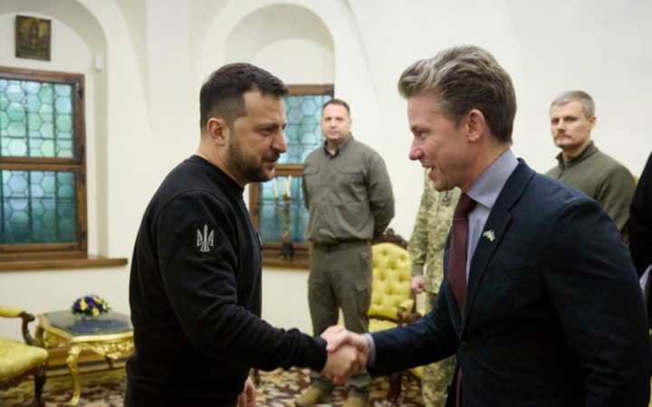 Зеленський обговорив із міністром оборони Швеції перспективи спільного виробництва зброї