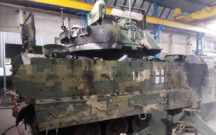 Екіпаж ББМ Bradley вижив після прямого влучання "Граду". Маляр розповіла подробиці