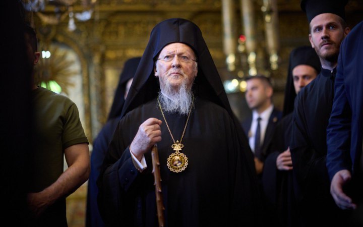 Вселенський патріарх Варфоломій очолив поминальний молебень за жертвами війни в Україні