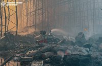 ДСНС: на Київщині до ліквідації наслідків російської атаки залучили роботизовані комплекси
