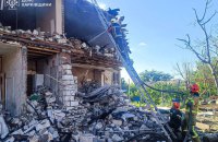 Росіяни обстріляли місто Ізюм на Харківщині, є поранені