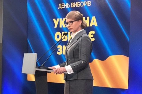 Тимошенко: экзит-поллы о выходе Порошенко во второй тур не отвечают действительности