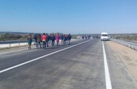 На объездной дороге Ивано-Франковска восстановили мост, уничтоженный паводком в 2008 году