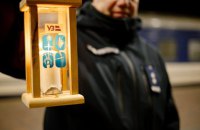 До Києва привезли Вифлеємський вогонь миру
