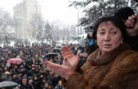 В столице Южной Осетии началась стрельба