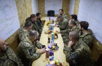 Зеленський зустрівся з бійцями 59-ої окремої штурмової бригадиа безпілотних систем ім. Якова Гандзюка