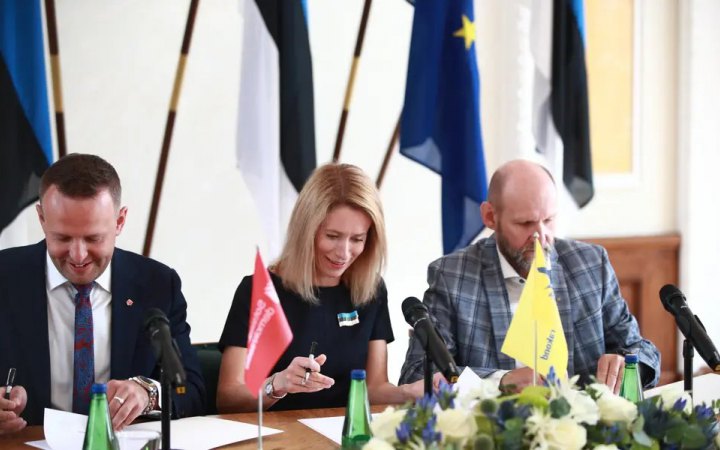 Нова урядова коаліція Естонії пообіцяла продовжити всебічну підтримку України