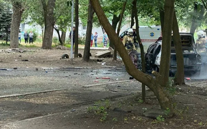 У Херсоні вибухнуло авто колаборанта Савлученка, окупанти заявили про його смерть