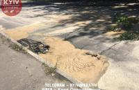 В Подольском районе Киева произошла авария на водопроводе