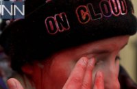 Участниц акции за права женщин в Ужгороде облили красной краской