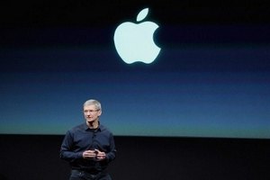 Цена акции Apple впервые превысила 500 долларов