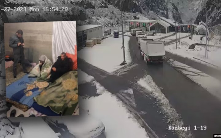 Шістнадцять колишніх в'язнів з України застрягли на російсько-грузинському кордоні
