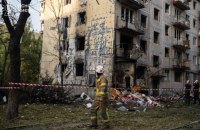 В Києві завершили ліквідацію наслідків російського обстрілу