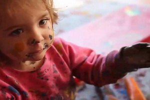В Нью-Йорке открылась выставка 4-летней художницы