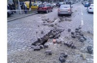 В Киеве на Прорезной произошел взрыв