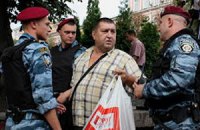 У "свободовца" в райотделе случился сердечный приступ