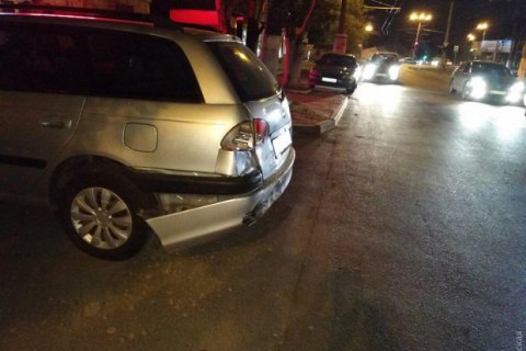 Следователь полиции устроила пьяное ДТП в Одессе