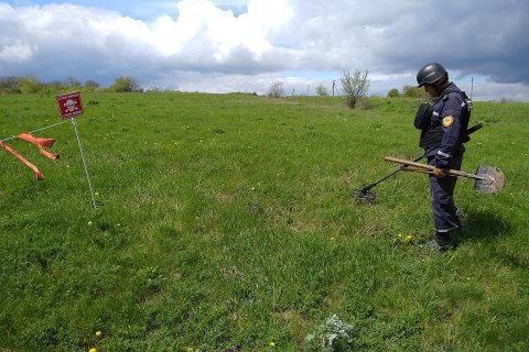 За неделю саперы разминировали более 60 га Донецкой и Луганской областей 