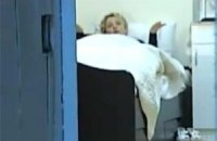 Тимошенко в СИЗО сняли с разрешения администрации 